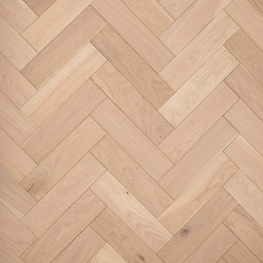 Verona Brightwood Herringbone Oak Engineered Wood Flooring