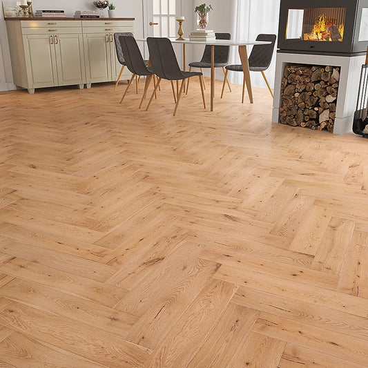 Verona Everwood Herringbone Oak Engineered Wood Flooring