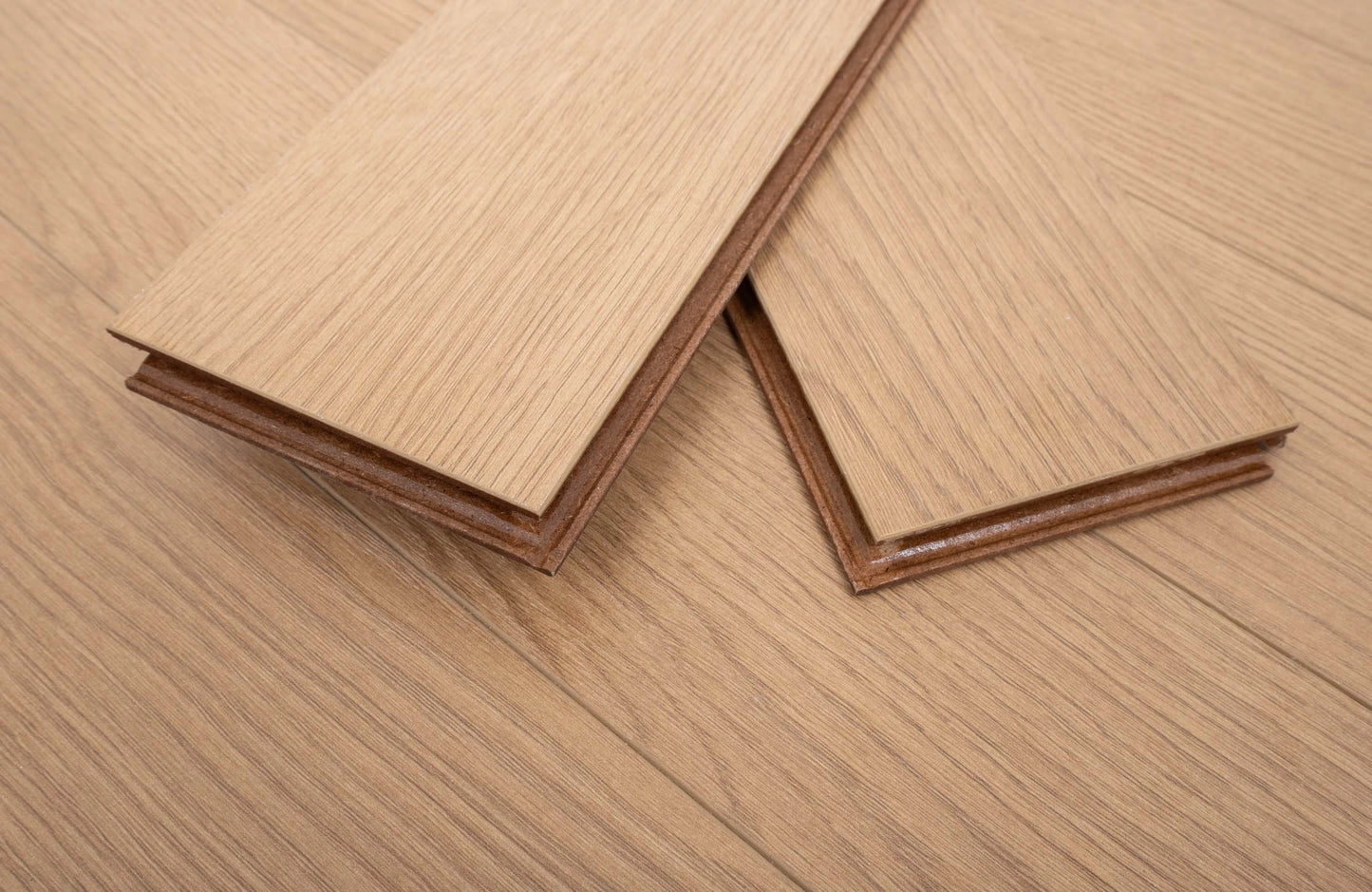 Kingsley 12mm Hartington Oak Herringbone Laminate Flooring