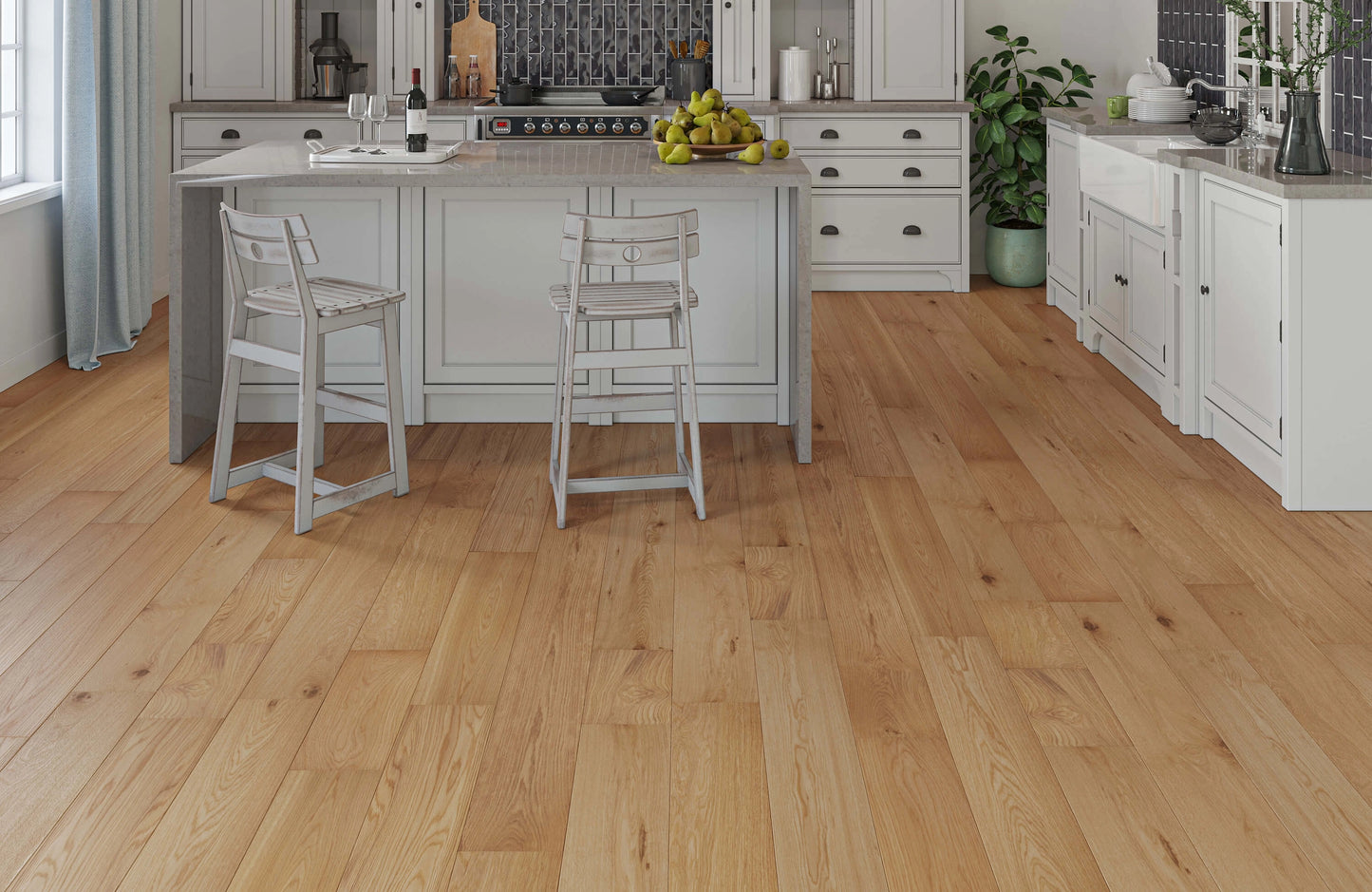 Woodland Lansdowne Oak 14mm Straight Plank Engineered Wood Flooring