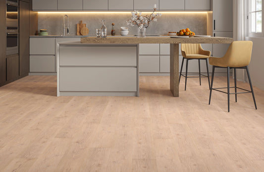 Waterproof Luxury Lightwood Oak 8mm Laminate Flooring