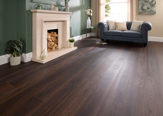 Luxe Golden Hour Oak 2.5mm Glue-Down LVT