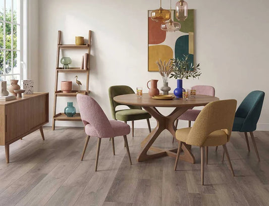Waterproof Alba Midnight Oak 2.5mm Glue Down LVT