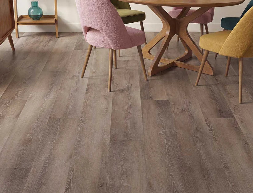 Waterproof Alba Midnight Oak 2.5mm Glue Down LVT