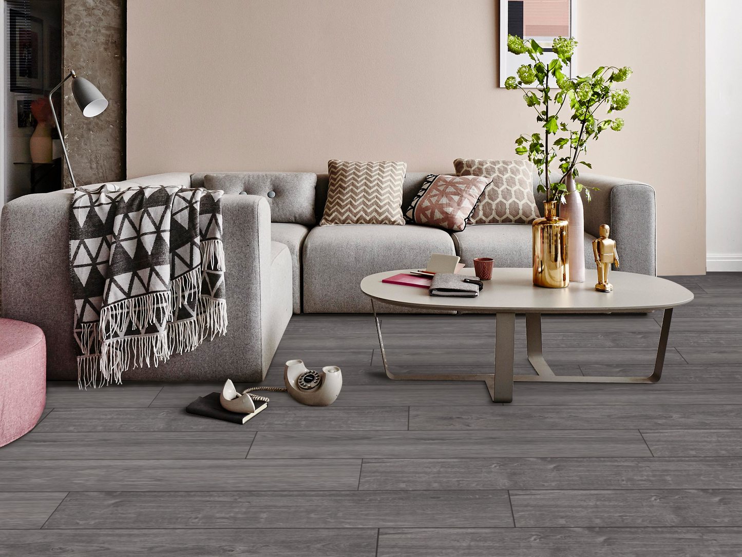 Modern Ash 8mm Laminate Flooring