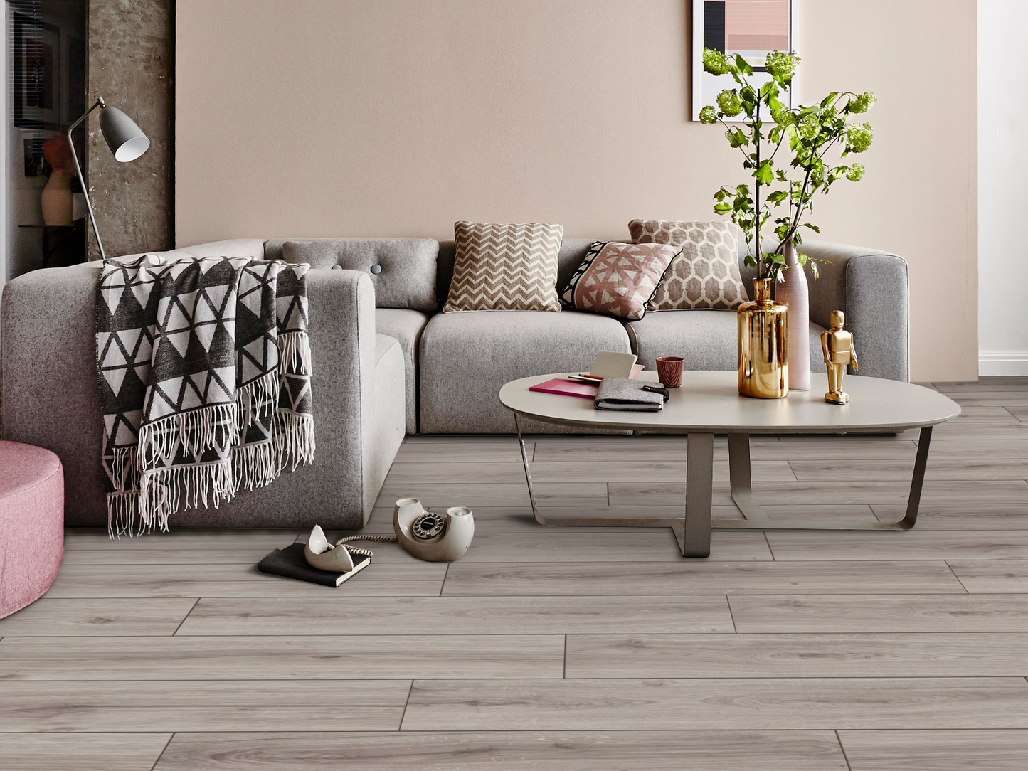 Modern Chestnut 8mm Laminate Flooring