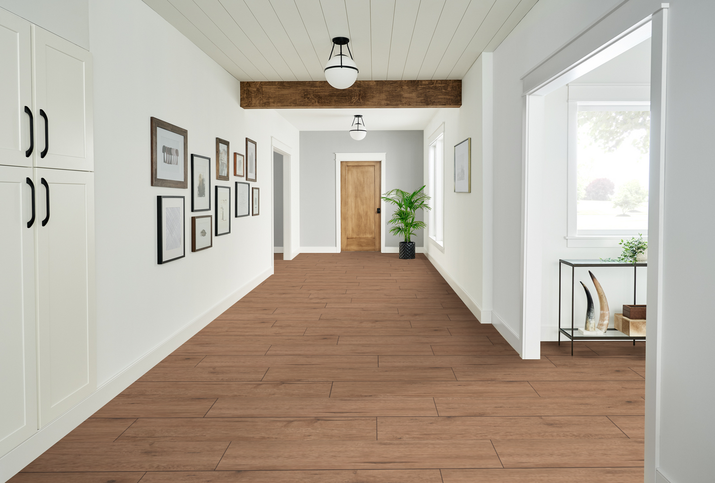 Modern Walnut 8mm Laminate Flooring