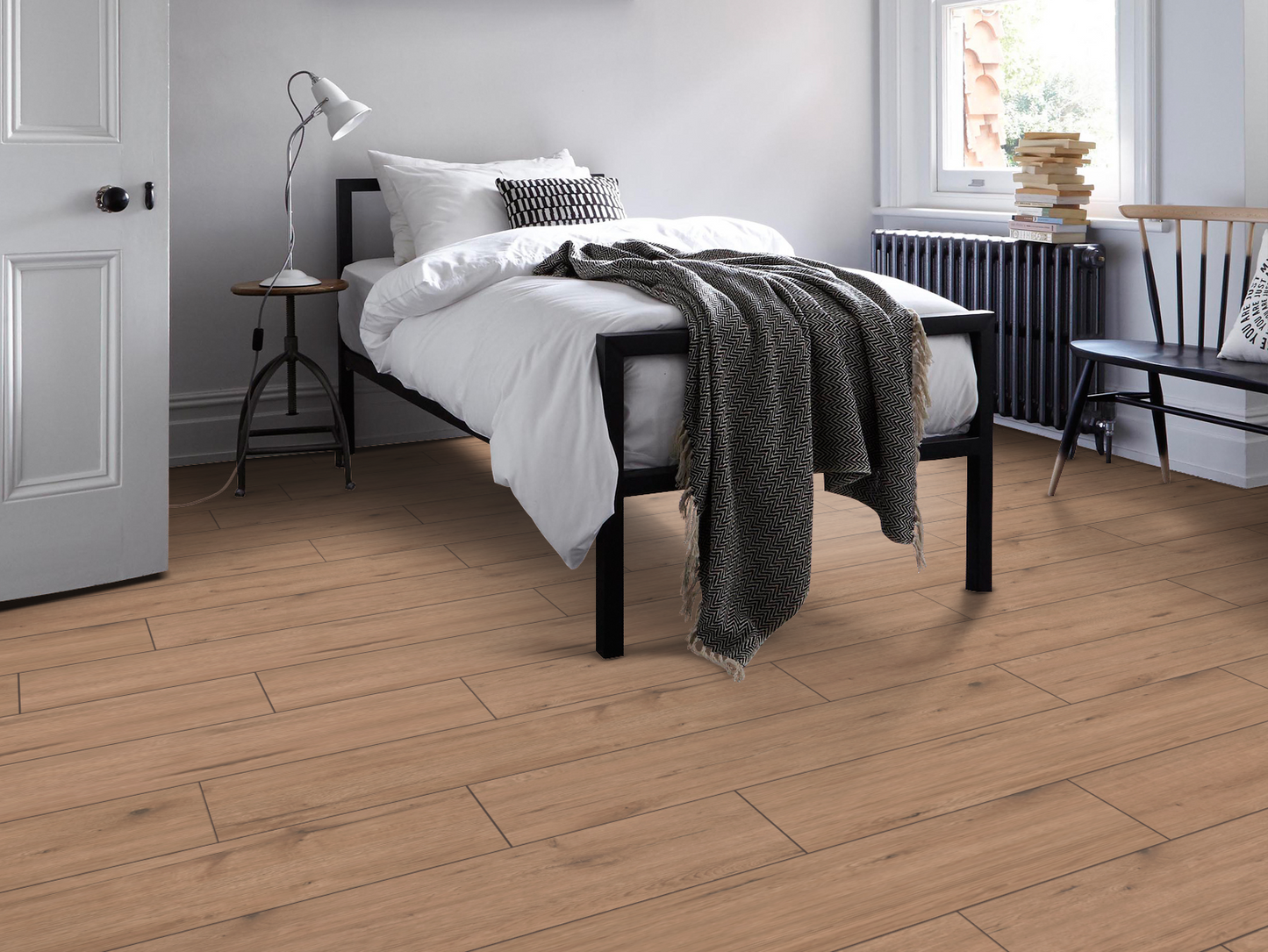 Modern Walnut 8mm Laminate Flooring