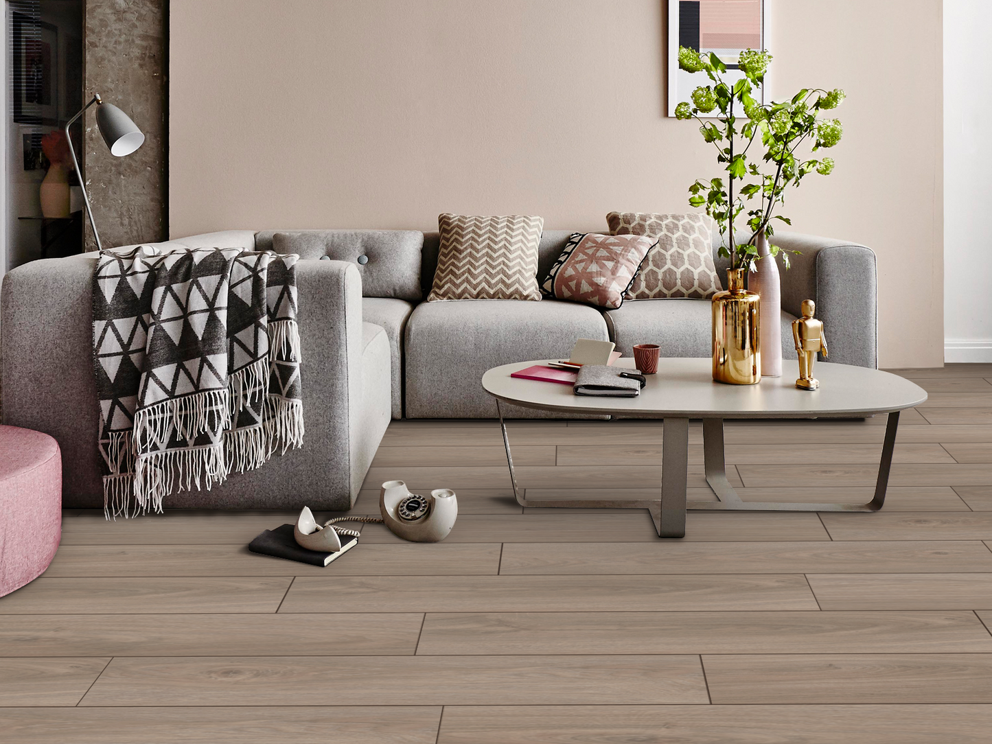 Modern Birch 8mm Laminate Flooring