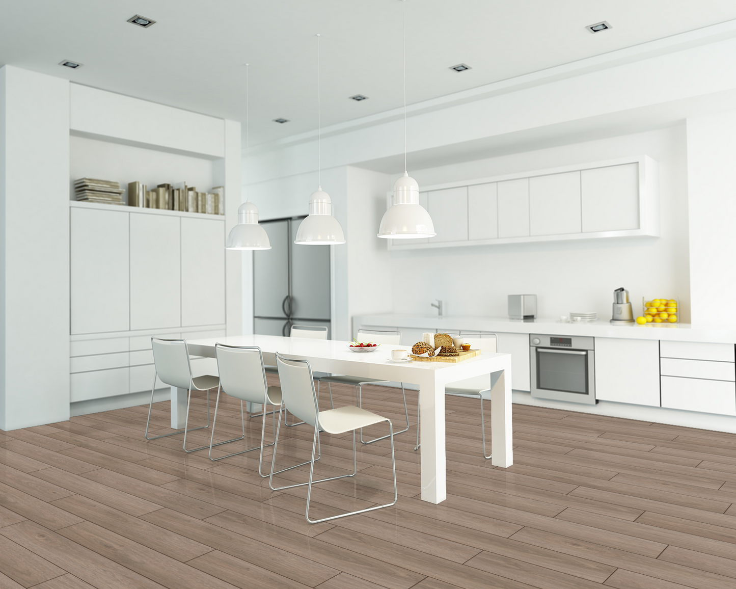 Modern Birch 8mm Laminate Flooring