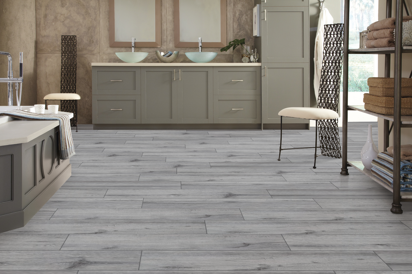 Modern Hickory 8mm Laminate Flooring