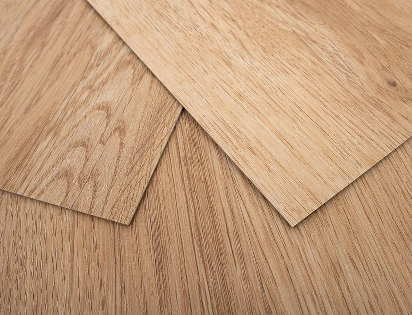 Waterproof Alba Moonlight Natural Oak 2.5mm Glue Down LVT
