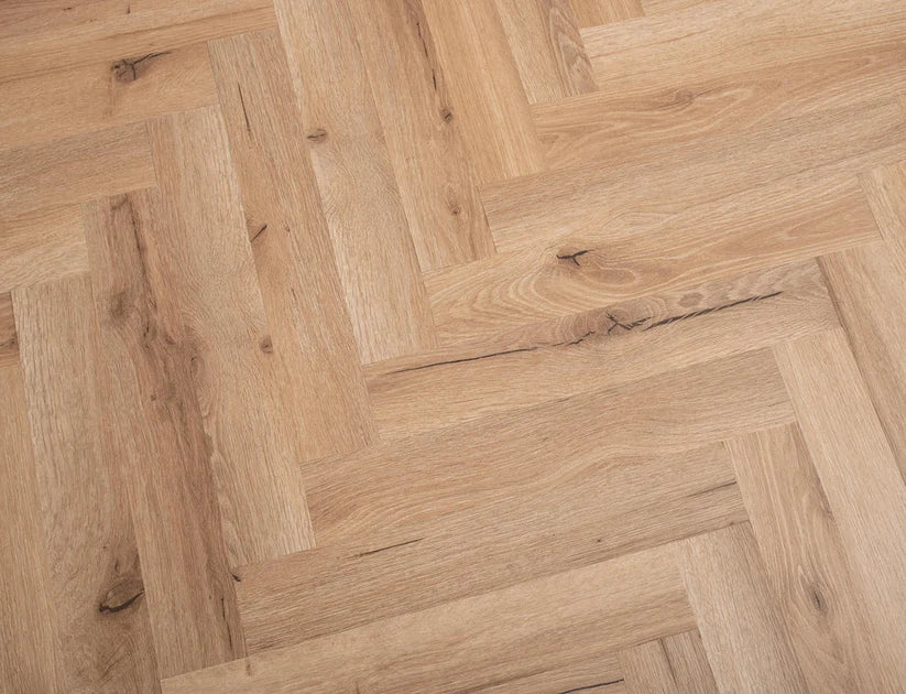 Alba Moonlight Oak Herringbone 2.5mm Glue Down LVT