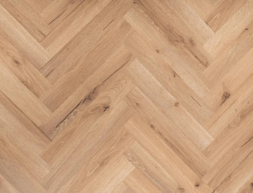 Alba Moonlight Oak Herringbone 2.5mm Glue Down LVT
