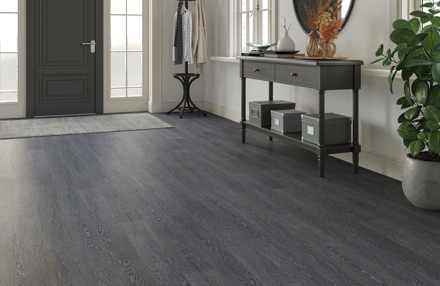 Waterproof Luxury Nordic Grey Oak 12mm Laminate Flooring