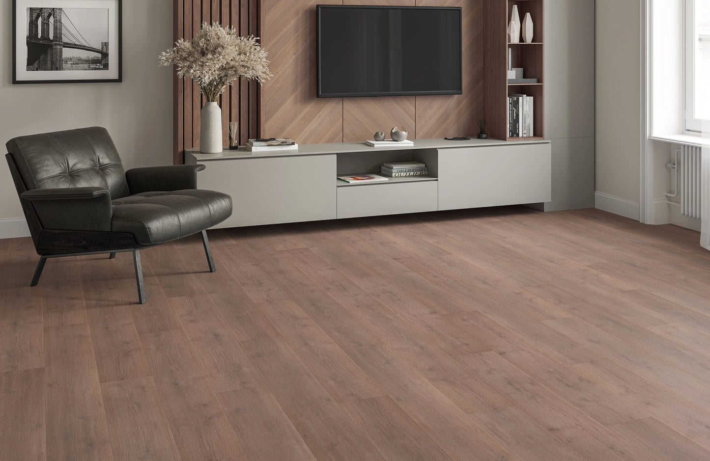 Waterproof Luxury Palewood Oak 8mm Laminate Flooring