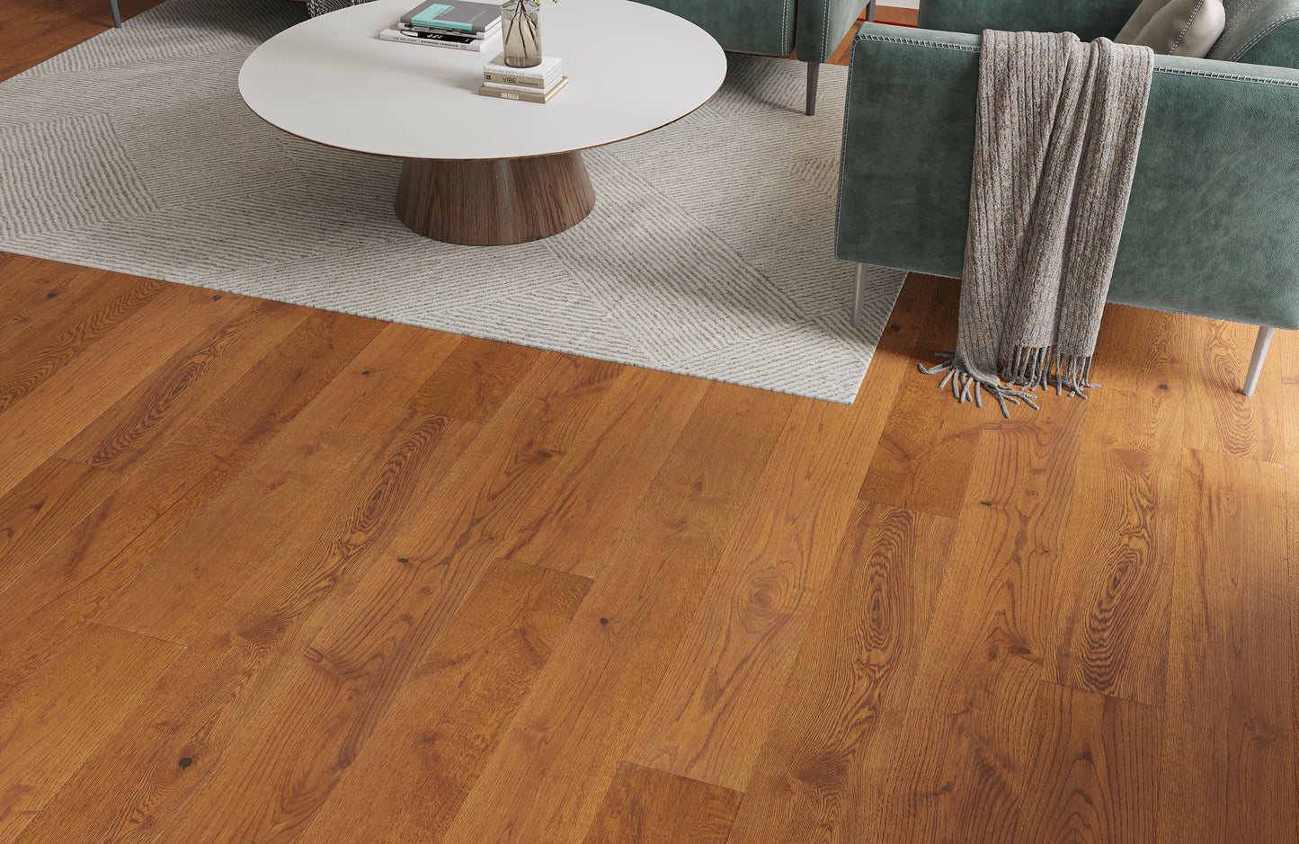 Woodland Radcliffe Long Board Oak Engineered Wood Flooring