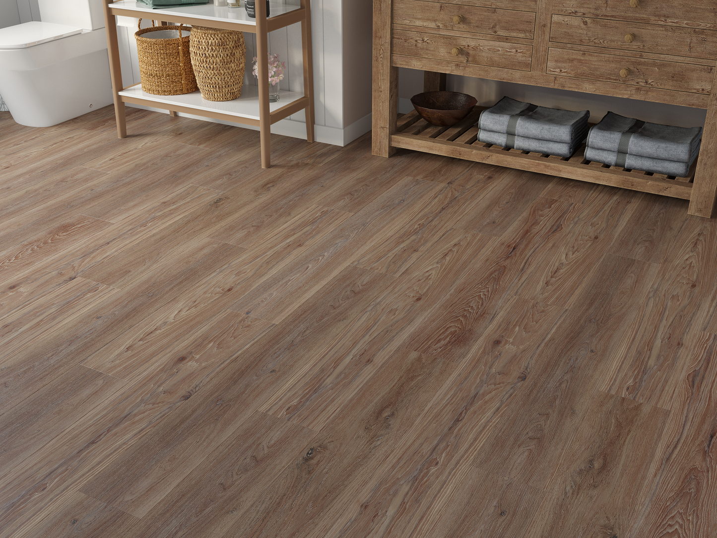 Regency Banbury Oak Straight Plank LVT Flooring – SPC Rigid Core