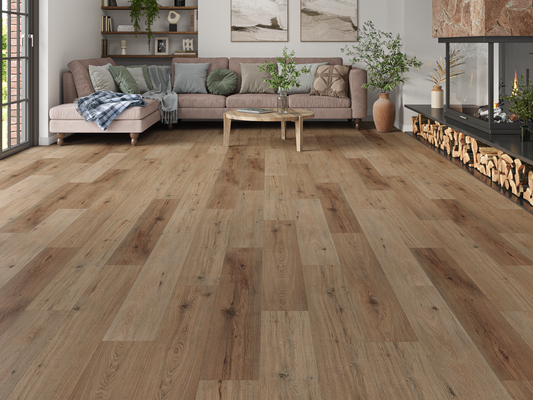 Regency Lancaster Oak Straight Plank LVT Flooring – SPC Rigid Core