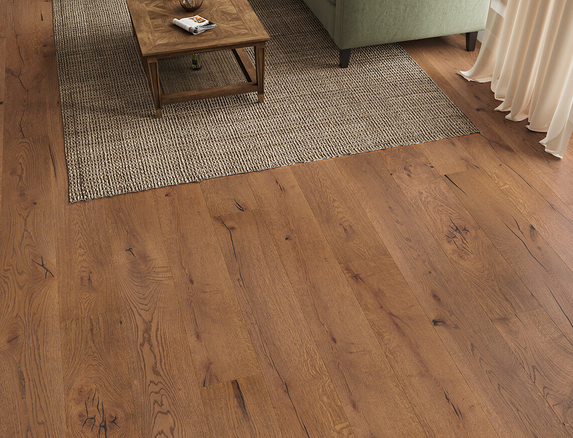Holloway Rockwood Oak 15mm Straight Plank Engineered Wood Flooring