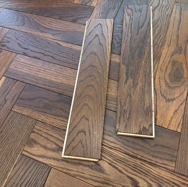 Verona Strathmore Herringbone Oak Engineered Wood Flooring
