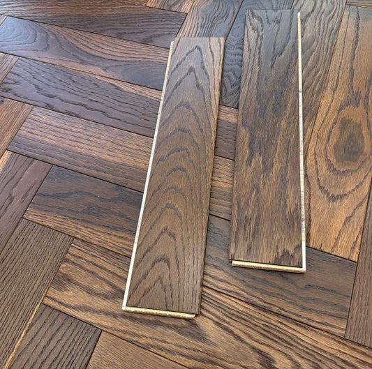 Verona Strathmore Herringbone Oak Engineered Wood Flooring