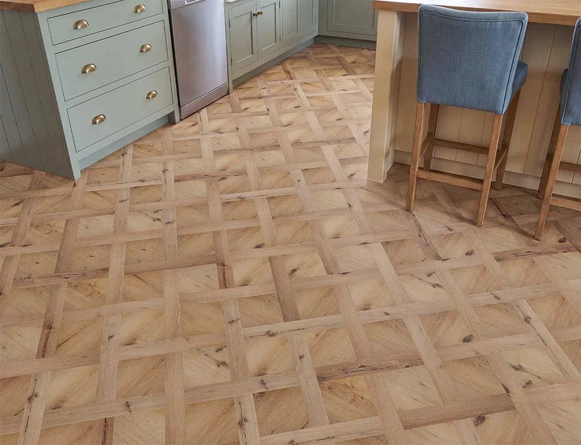 Velisse Sun Chaser Basket Weave Glue Down LVT