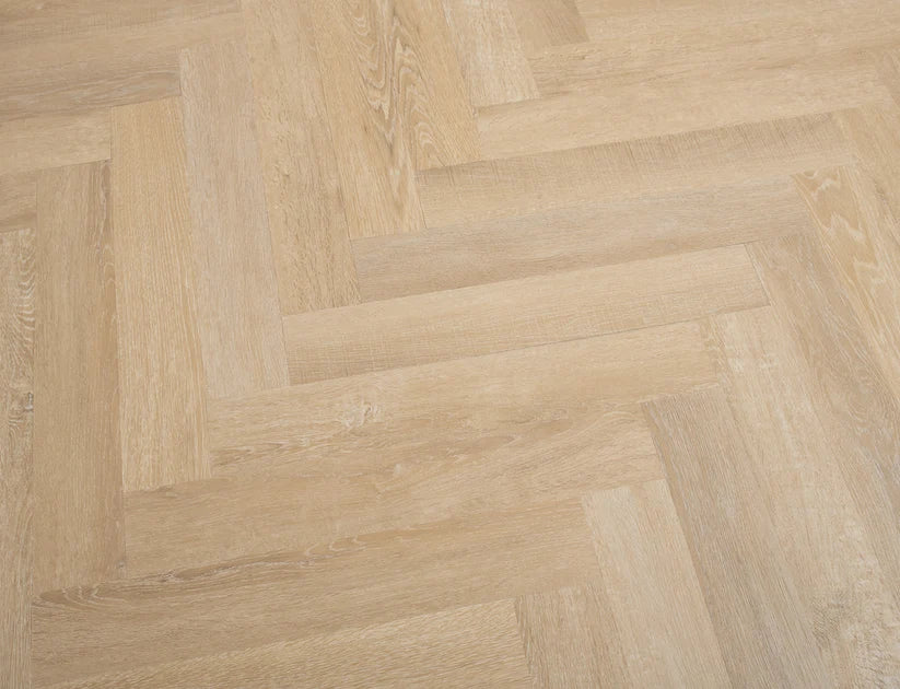 Alba Sunrise Oak Herringbone 2.5mm Glue Down LVT