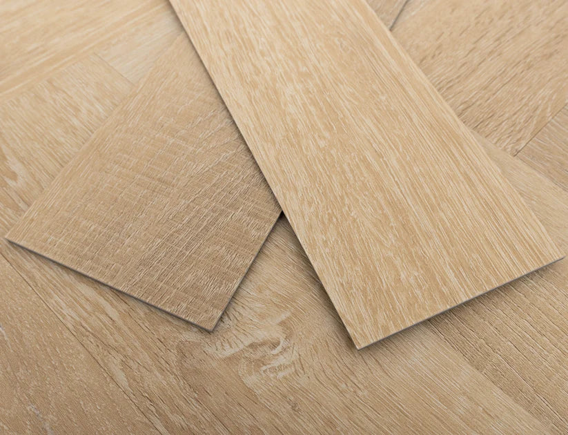Alba Sunrise Oak Herringbone 2.5mm Glue Down LVT
