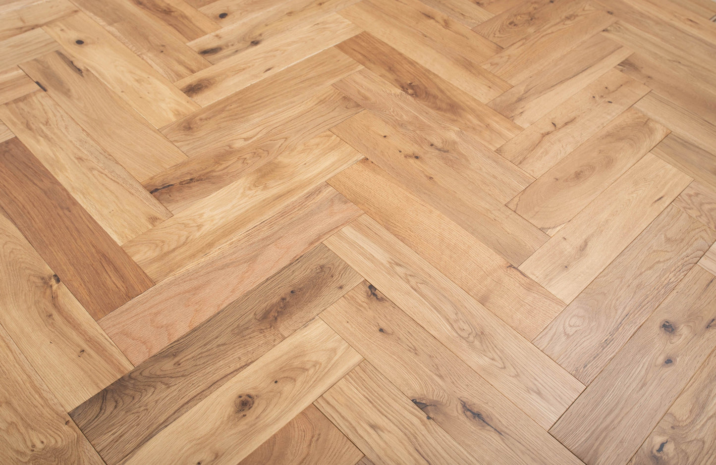 Vionne Timber Solid Oak Herringbone Flooring