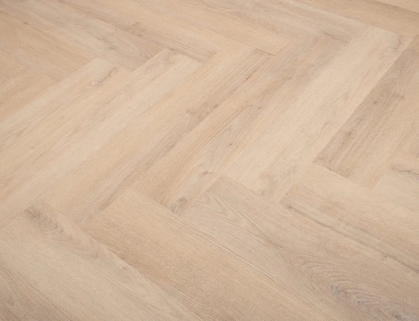 Luma Walnut Oak 3mm Herringbone Waterproof Glue Down LVT