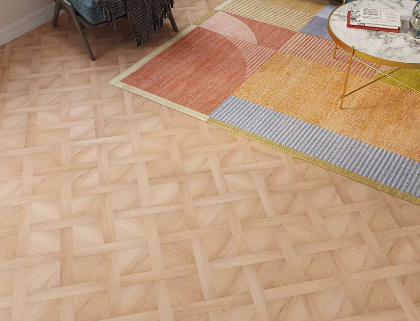 Velisse Warm Wishes Basket Weave Glue Down LVT