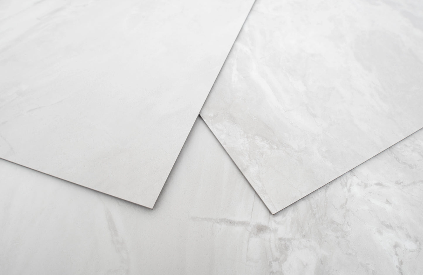 Waterproof LuxeTile SnowRock Oak 2mm Glue Down LVT