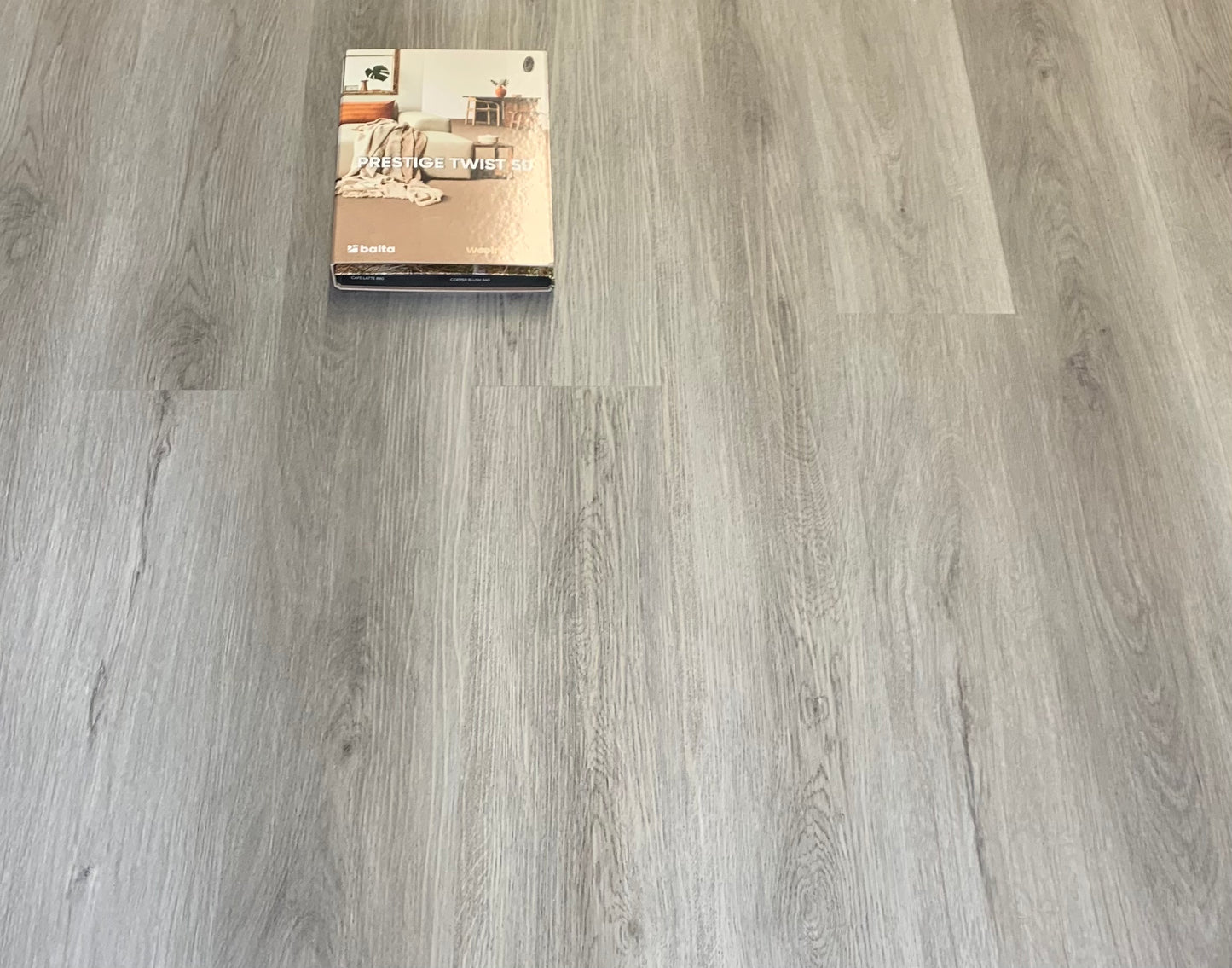 Waterproof Ashen Grey Oak  Plank LVT Rigid Core SPC Click Luxury Vinyl Tile Flooring