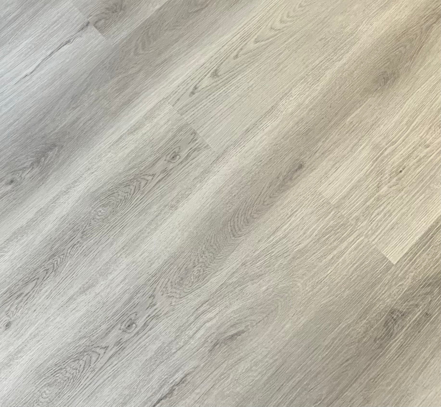 Waterproof Ashen Grey Oak  Plank LVT Rigid Core SPC Click Luxury Vinyl Tile Flooring