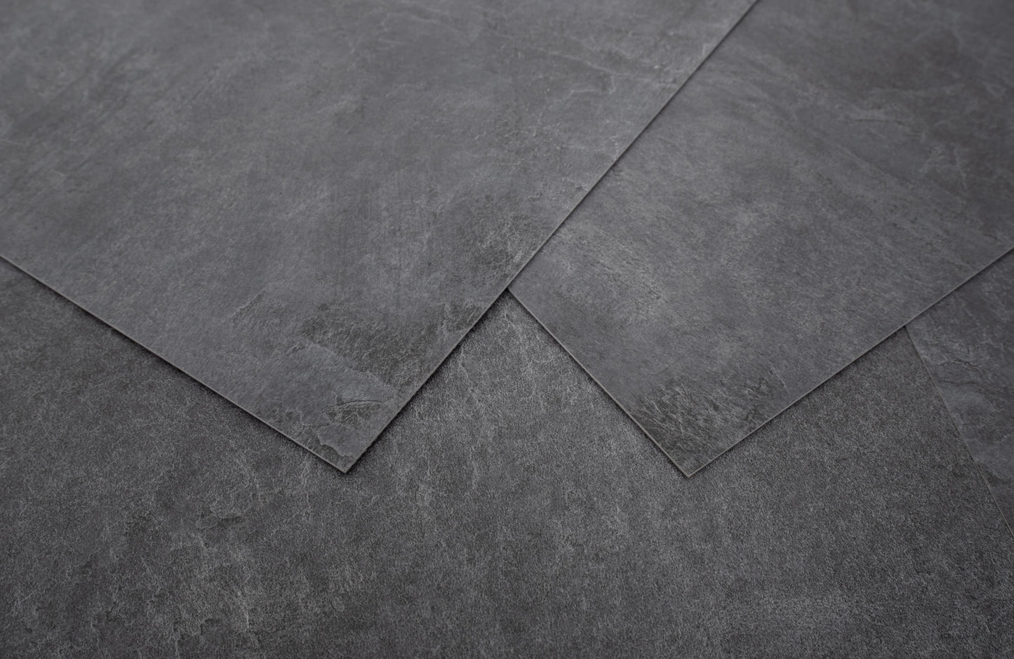 Waterproof LuxeTile CharMist Oak 2mm Glue Down LVT