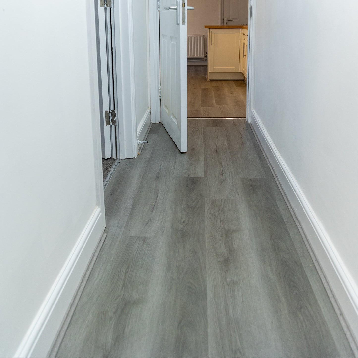 Waterproof Prime Havana Grey Oak SPC LVT Click Luxury Vinyl Tile Flooring