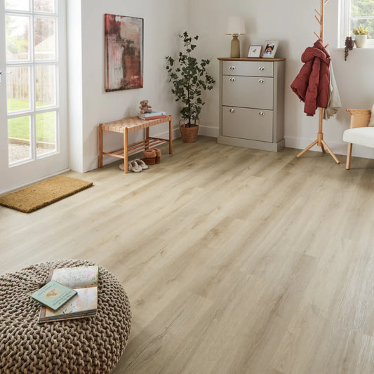 Waterproof Prime Pearl Oak SPC LVT Click Luxury Vinyl Tile Flooring