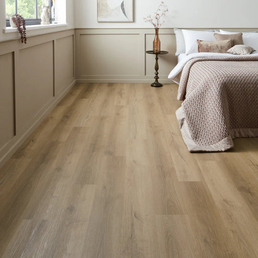 Waterproof Prime Silkwood Oak SPC LVT Click Luxury Vinyl Tile Flooring