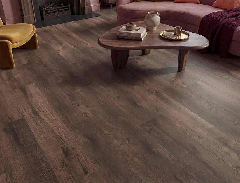 Waterproof Alba Whisper Oak 2.5mm Glue Down LVT