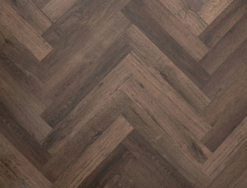 Alba Whisper Oak Herringbone 2.5mm Glue Down LVT