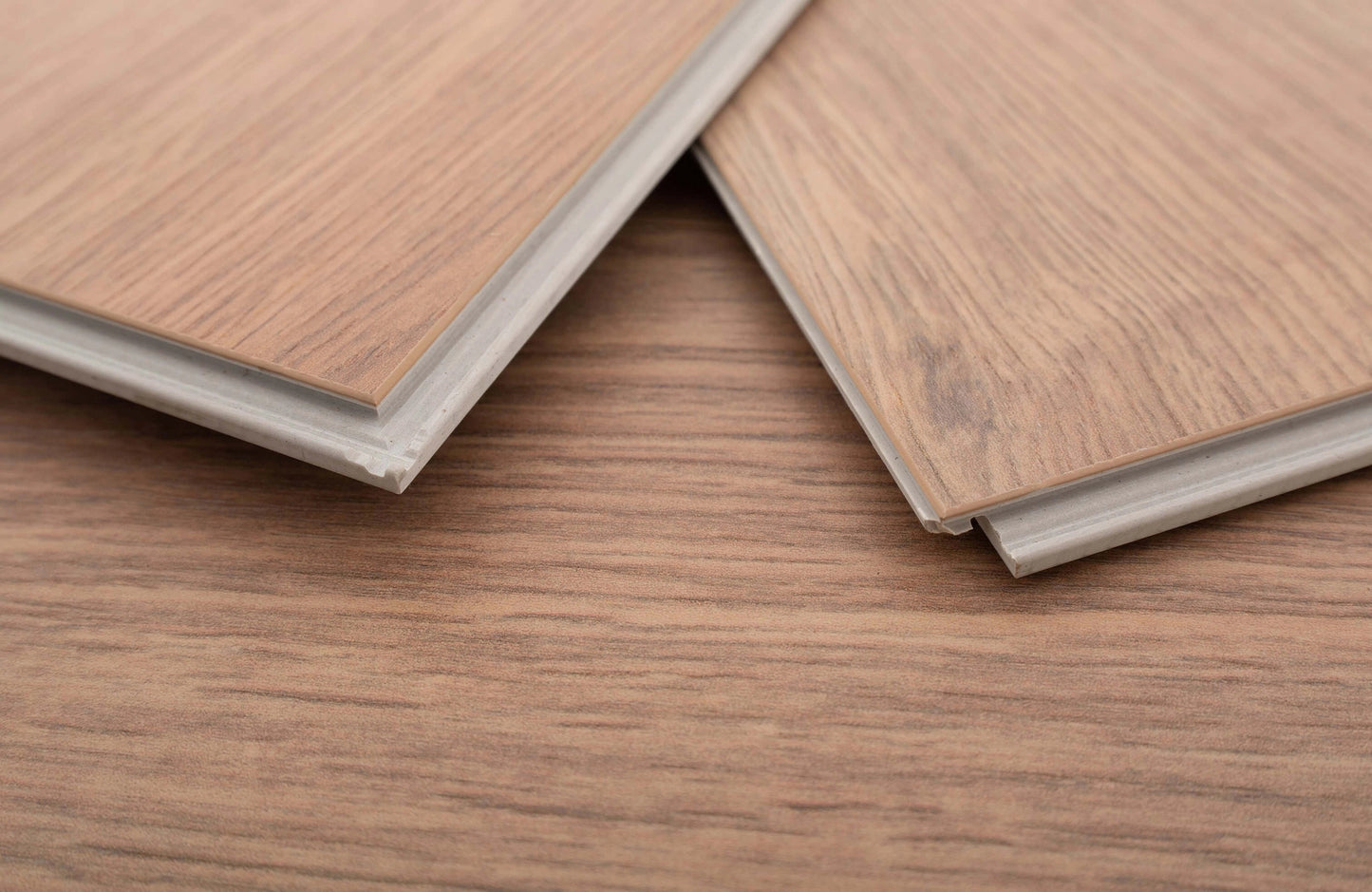 Waterproof Warmstone Oak Herringbone 8mm Herringbone LVT Rigid Core SPC 3D Click Luxury Vinyl Tile Flooring