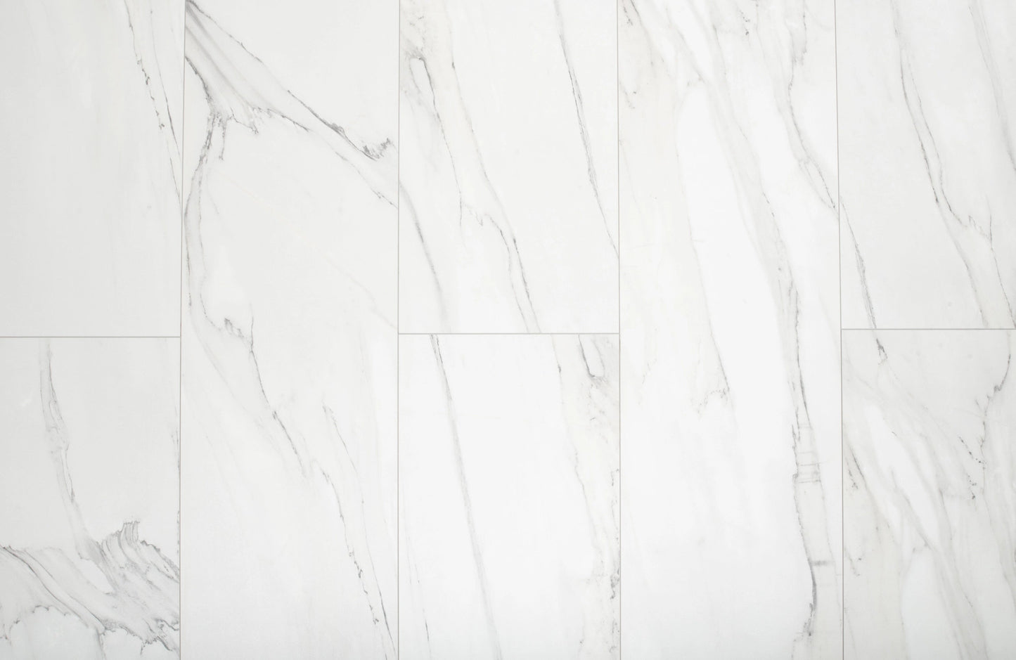 Carrara White Marble AGT Mood 10mm Laminate Flooring