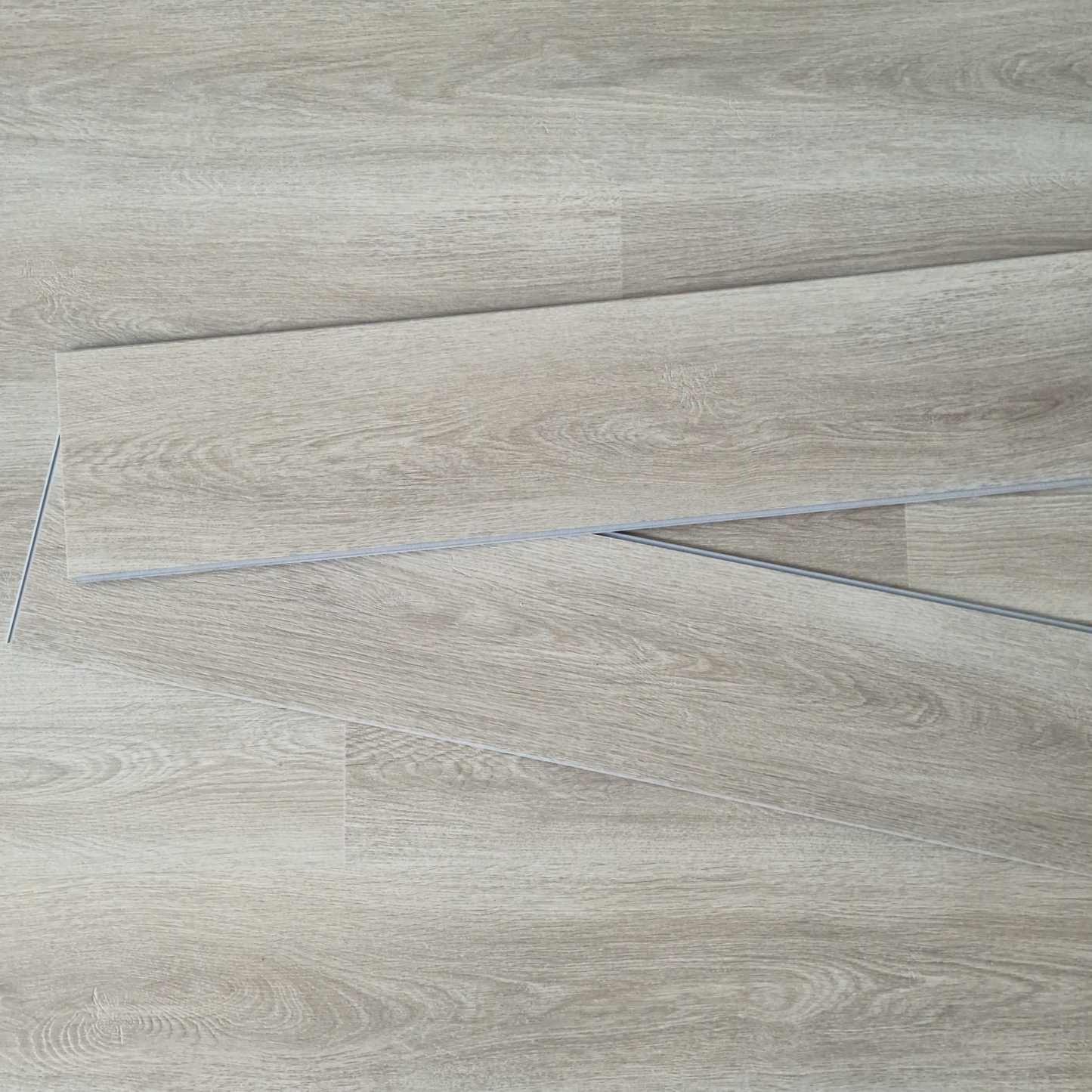 Waterproof Grey Ashen Oak Plank LVT Rigid Core SPC Click Luxury Vinyl Tile Flooring