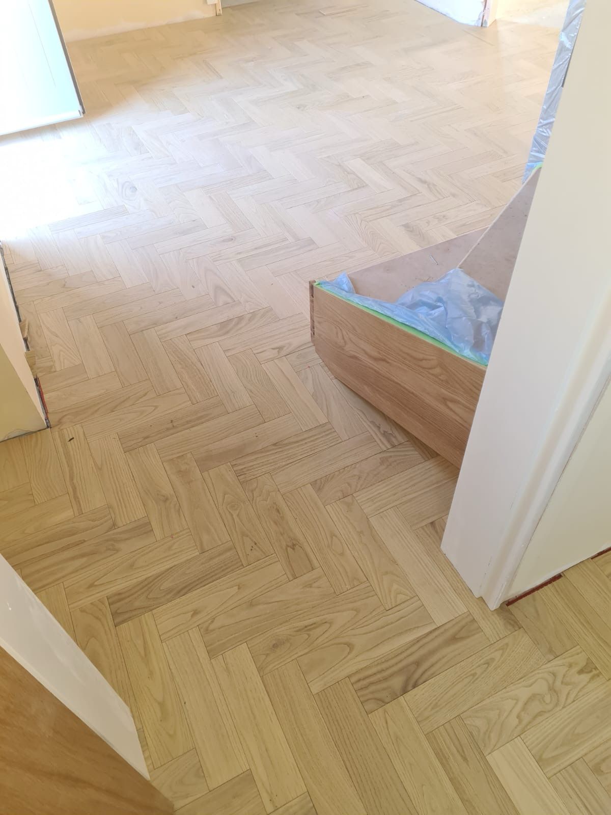Verona Pinehurst Herringbone Oak Engineered Wood Flooring