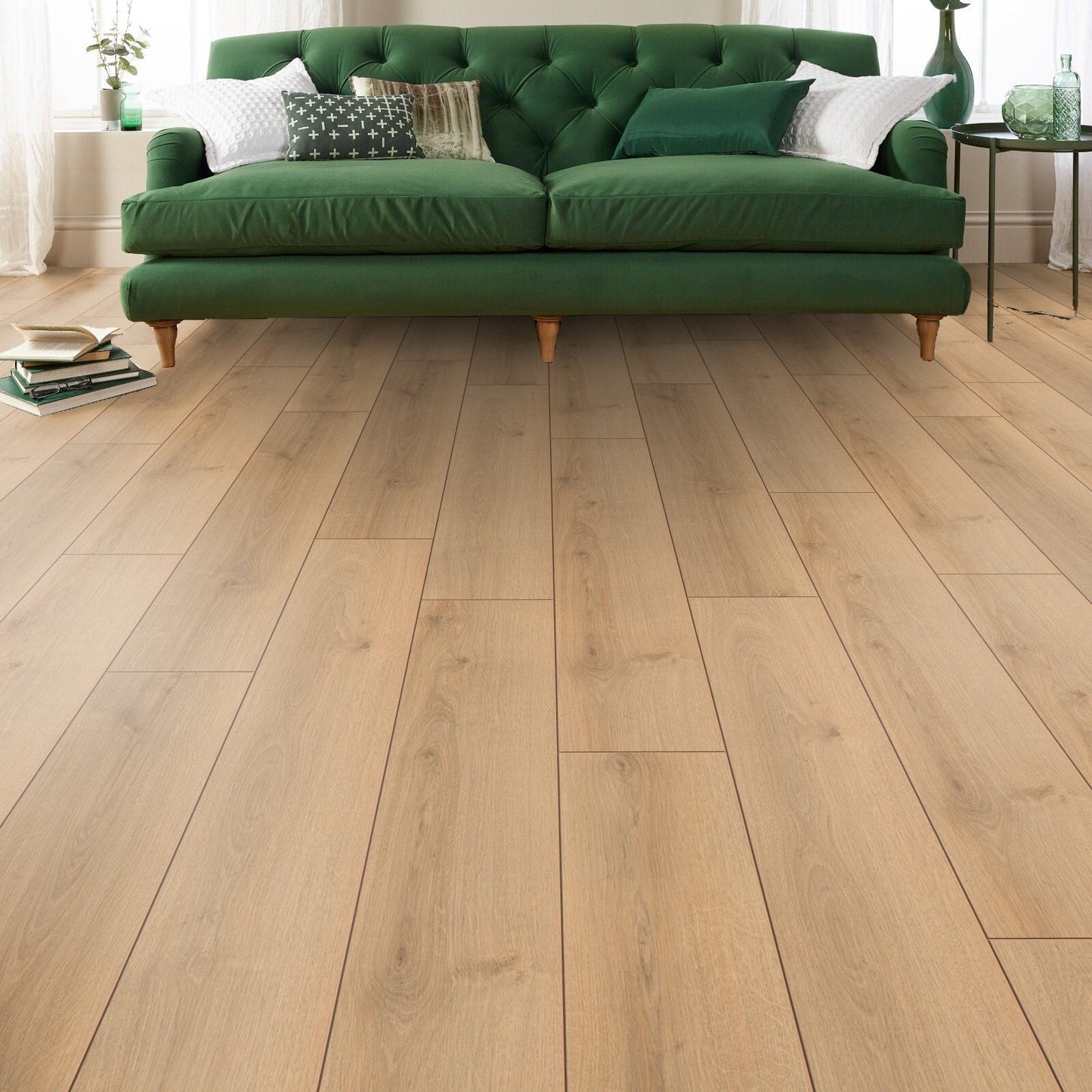 STEP Click XL Canyon Natural Oak 12mm AC5 Laminate Flooring