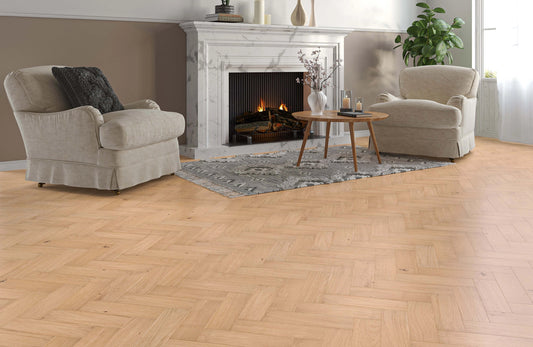 Dartmoor Oak Oiled Herringbone Engineered Wood Flooring