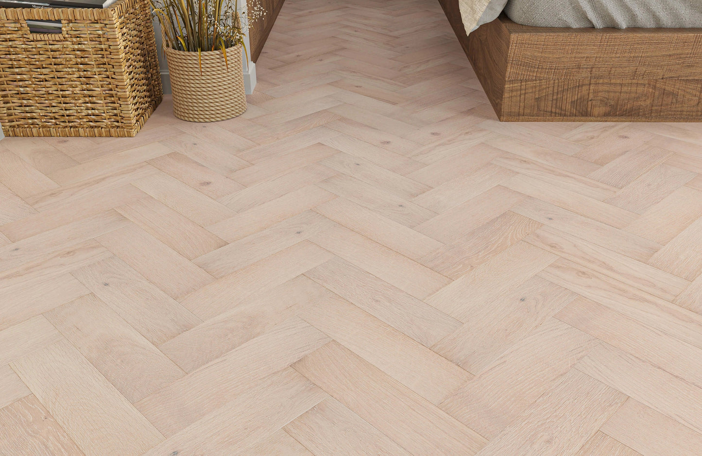 Stirling Oak Herringbone 14mm Engineered Wood Flooring