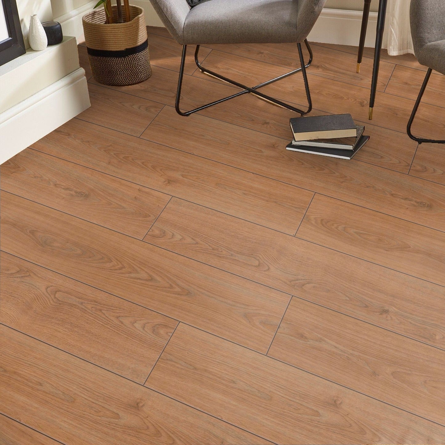 STEP Click XL Peking Oak 12mm AC5 Laminate Flooring