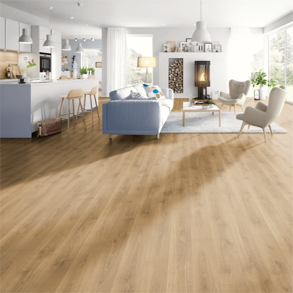 Nature Oak 12mm Waterproof Laminate Flooring